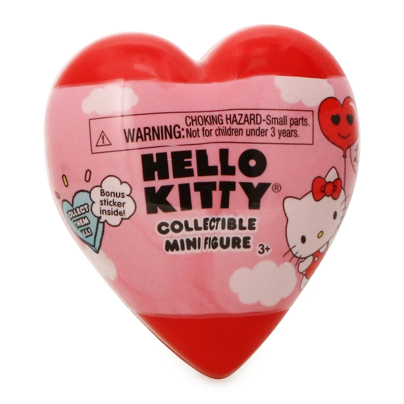 hello kitty® collectible minifigure heart shape blind bag