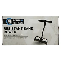 series-8 fitness™ resistance band rower