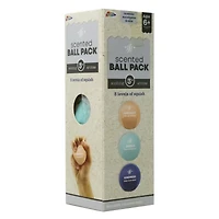 aromatherapy squishy sensory balls 3-pack