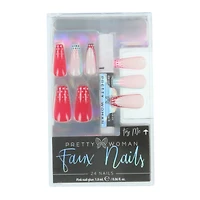 Pretty Woman Faux Nails 24-Piece Set