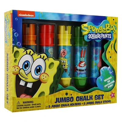 spongebob squarepants™ jumbo chalk set 10-piece