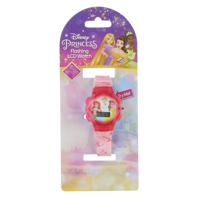 Disney Princess flashing LCD watch