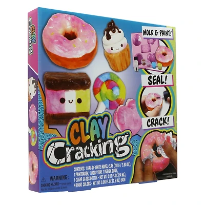 clay cracking asmr craft kit - sweet treats