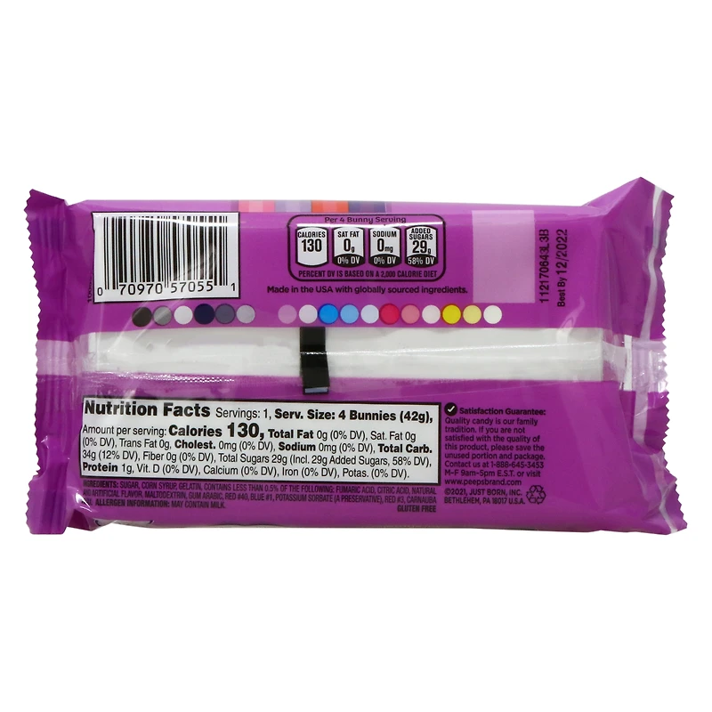 peeps® sparkly wildberry 4-count