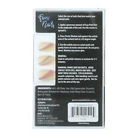 pretty woman faux nails, pink & white 24-count