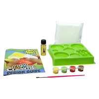 clay cracking asmr craft kit - foodie treats