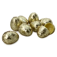 8-count fillable pastel glitter easter eggs