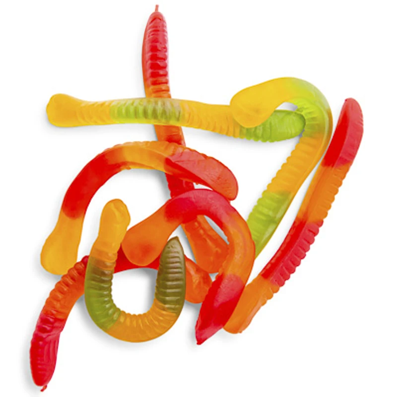 trolli® squiggles® gummi worm candy bag 5oz