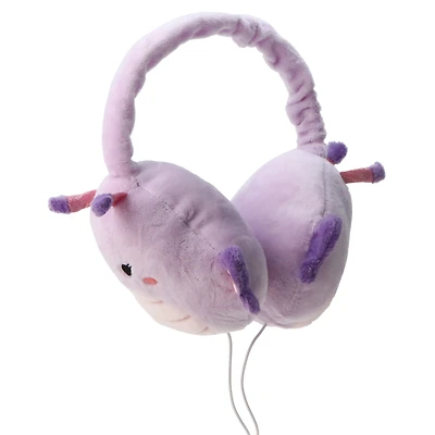squishmallows™ plush wired headphones