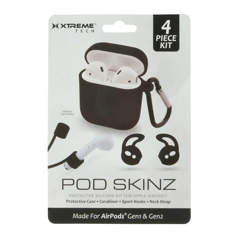 pink pod skinz kit for AirPods® gen 1 & 2
