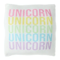 rainbow unicorn squishy pillow 14in