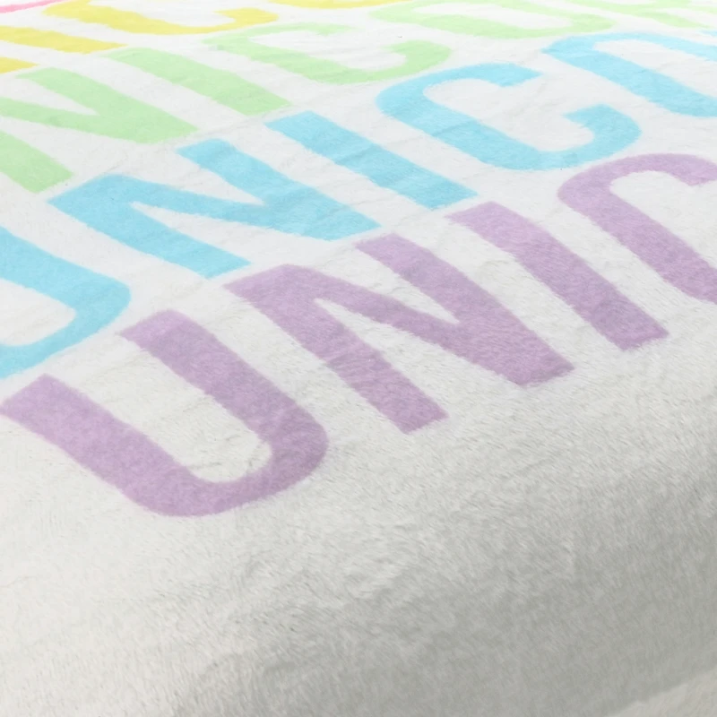 rainbow unicorn squishy pillow 14in