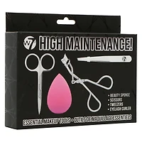 w7® essential makeup tools 4-piece set