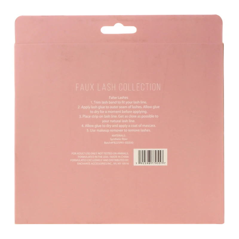 beauty intuition faux lash collection, 8 pairs