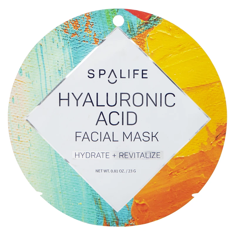 spa life™ hyaluronic acid face mask 0.81oz