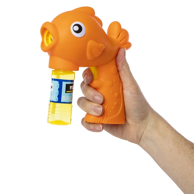 fish bubble blaster with bubble solution 1.69oz