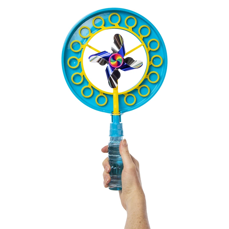 bubble windmill pinwheel & solution