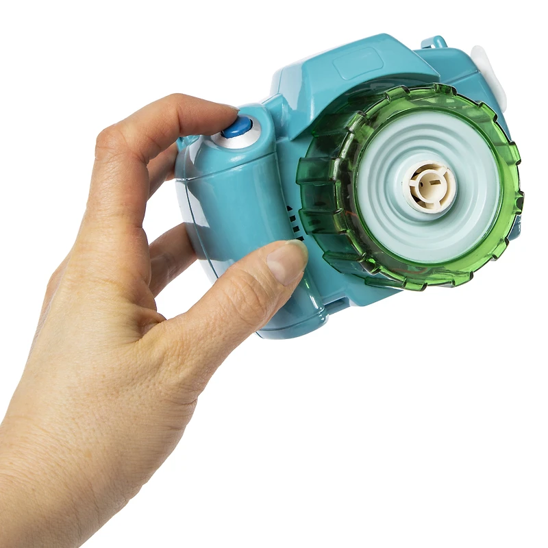 green bubble camera blower & solution