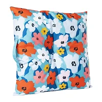 striped outdoor bolster pillow 14in