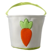 10in bunny butt canvas easter basket