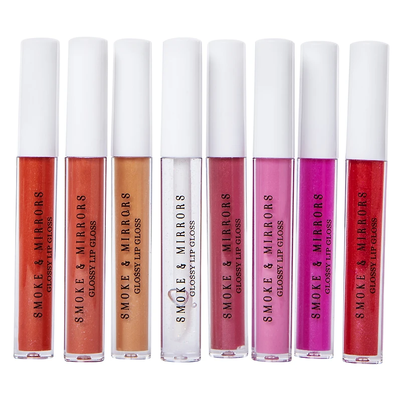 8-Piece 'stay Glossy' Color Lip Gloss Set