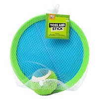toss & stick ball game