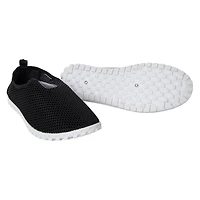 men's black mesh water shoes