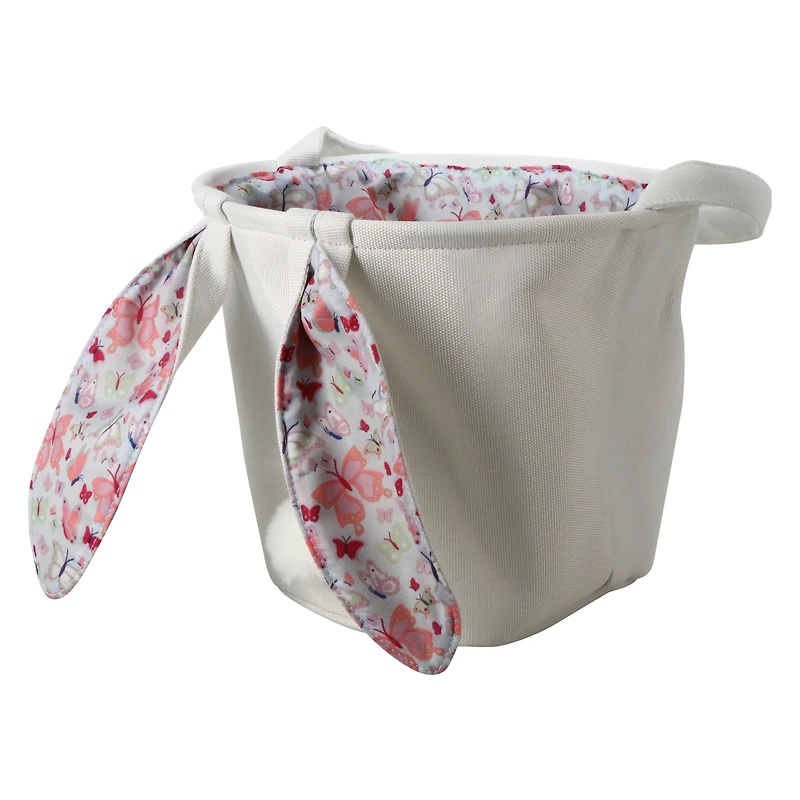bunny ears fabric easter basket
