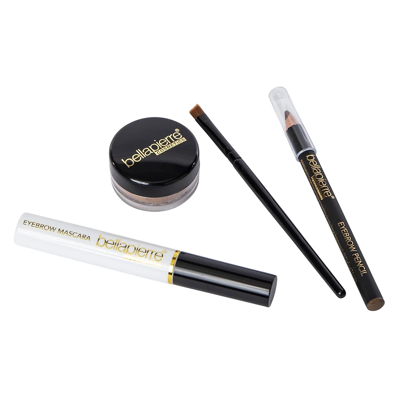 bella pierre® eyebrow quad kit - ginger