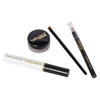 bella pierre® eyebrow quad kit - ginger