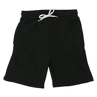 sage green sweat shorts with pockets