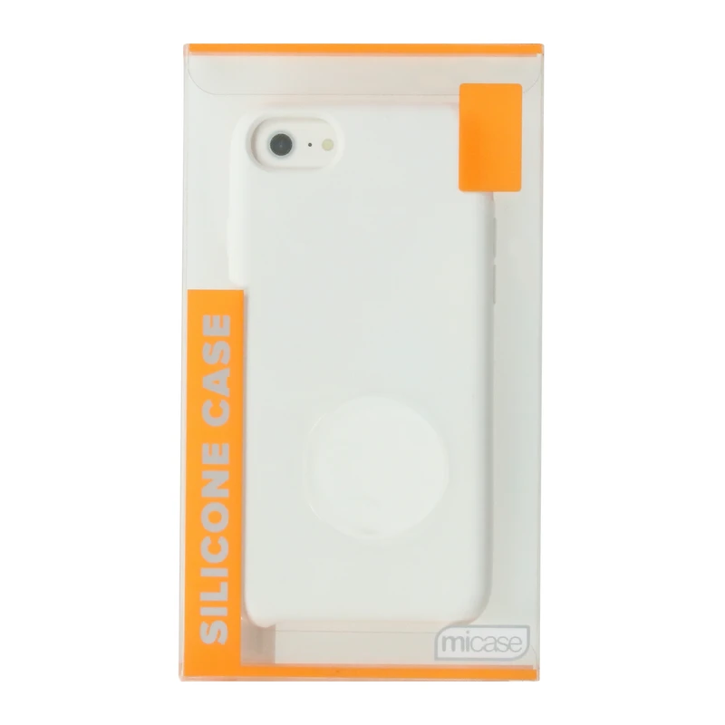 iPhone SE/8/7/6 silicone phone case - white