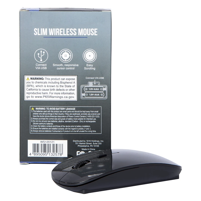 slim wireless mouse