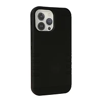 iPhone 13 Pro Max® wireless charging compatible dual layer case - black