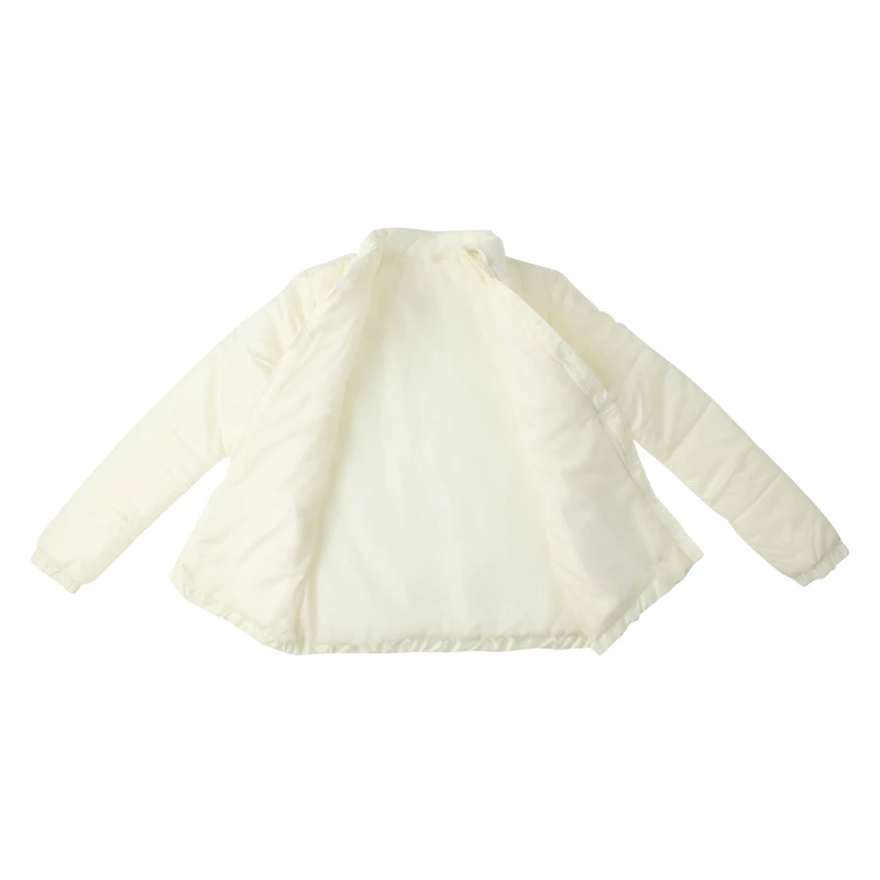 juniors white puffer jacket
