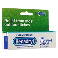 benadryl® extra strength itch-stopping cream 1oz