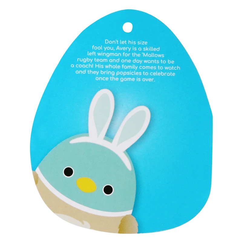 easter squishmallows™ avery the duck 4.5in