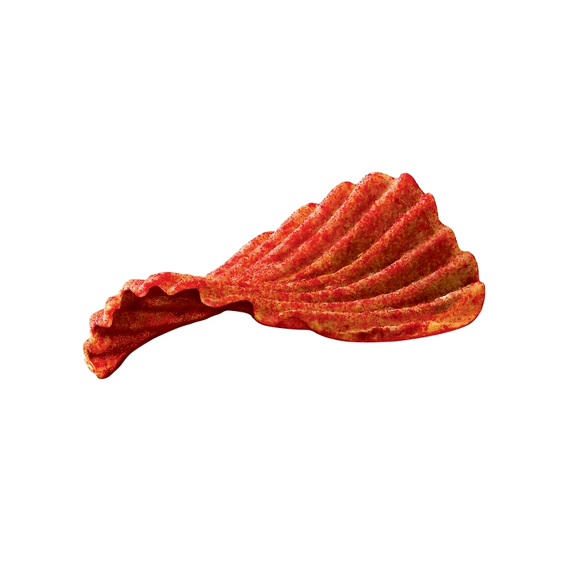 Takis waves fuego, hot chili pepper and lime artificially flavored potato chips, 8oz bag