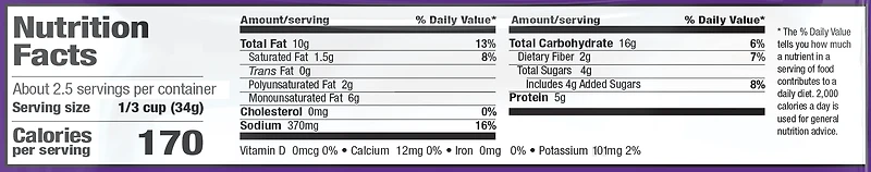 Takis hot nuts fuego double crunch peanuts, hot chili pepper and lime artificially flavored peanuts, 3.2oz bag