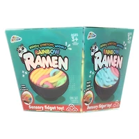 rainbow ramen sensory fidget toy