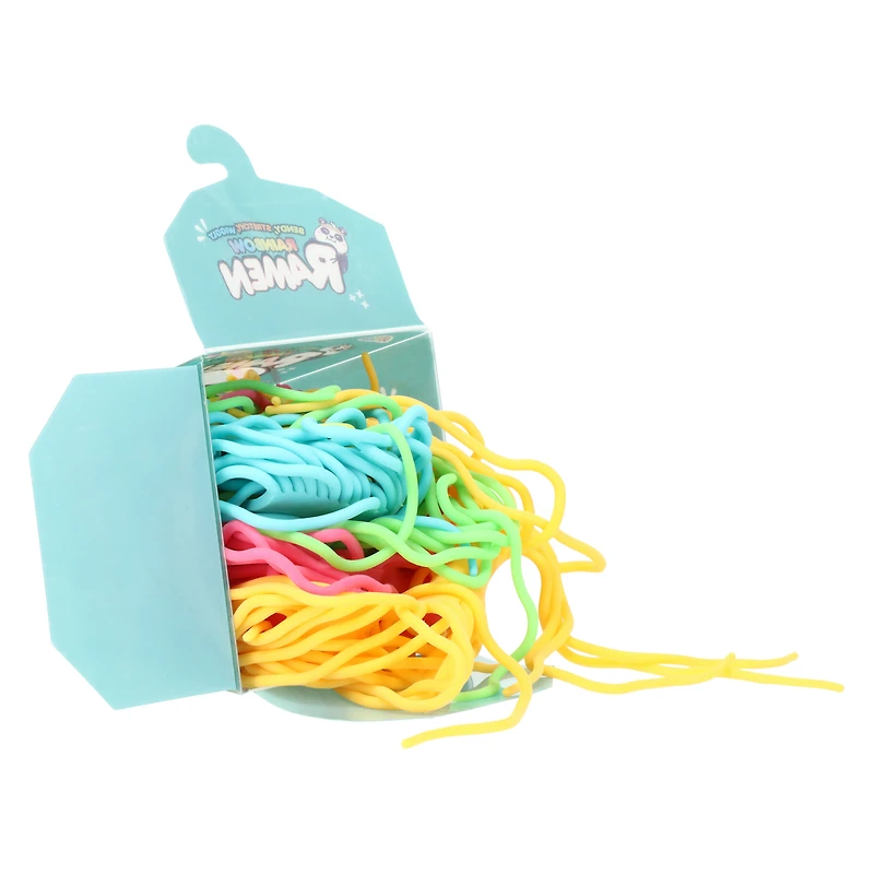 rainbow ramen sensory fidget toy