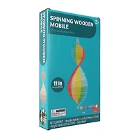 paint your own spinning wooden mobile 11in