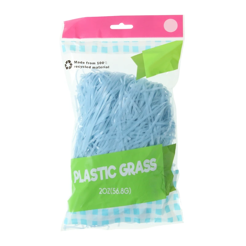 recycled plastic easter grass 2oz