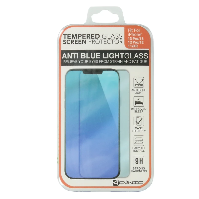 iPhone 13 Pro®/13®/12 Pro®/12® tempered glass anti blue light screen protector