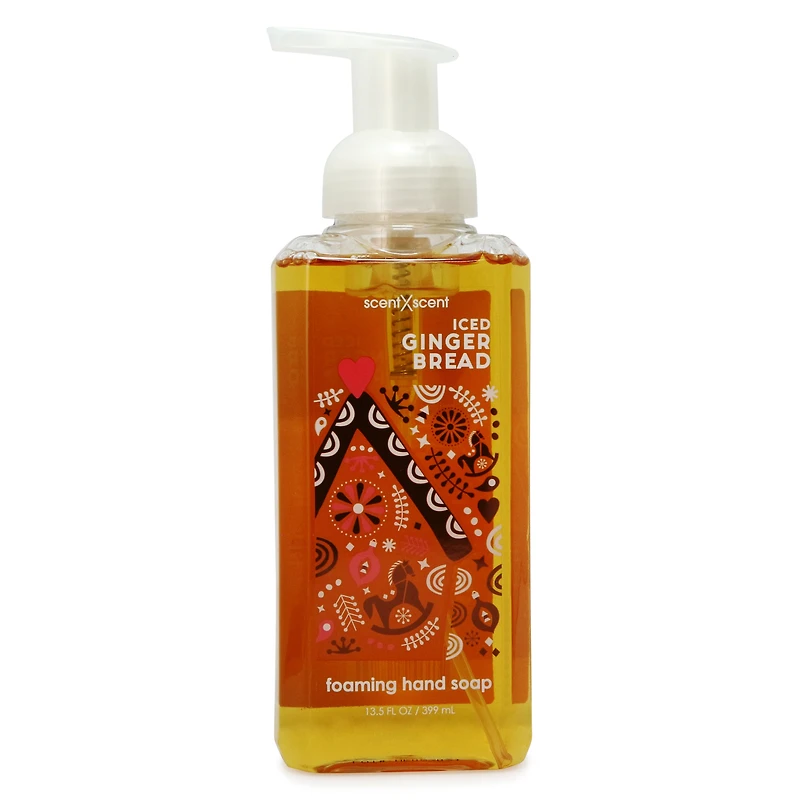 iced gingerbread foaming hand soap 13.5oz