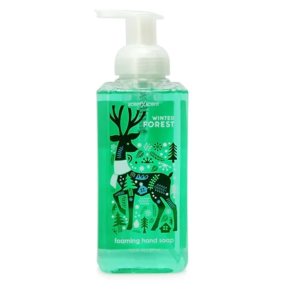 winter forest foaming hand soap 13.5oz