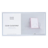 clear cloud shelf 12in
