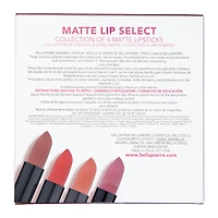 Bella Pierre® Lip Culture Matte Lipstick 4-Piece Collection