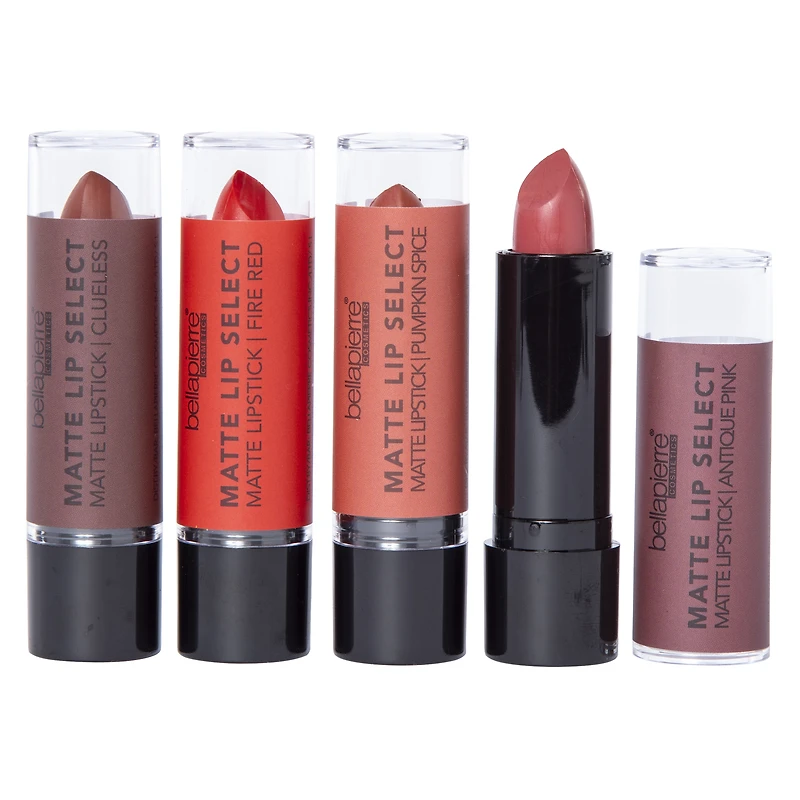 Bella Pierre® Lip Culture Matte Lipstick 4-Piece Collection