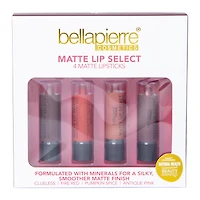 Bella Pierre® Lip Culture Matte Lipstick 4-Piece Collection